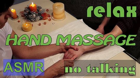 asmr hand massage no talking youtube