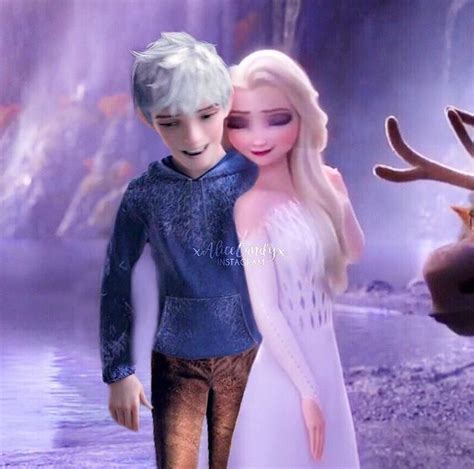 Jelsa Elsa And Jack Frost Frozen 2 Rotg Edit By Xalicecandyx