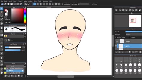 draw blush tutorial youtube