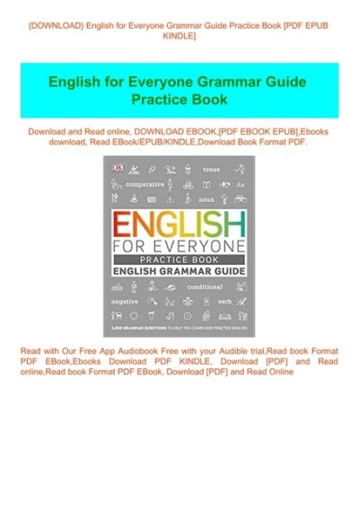 english   grammar guide practice book  epub