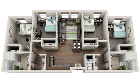 student apartment floor plans floorplansclick