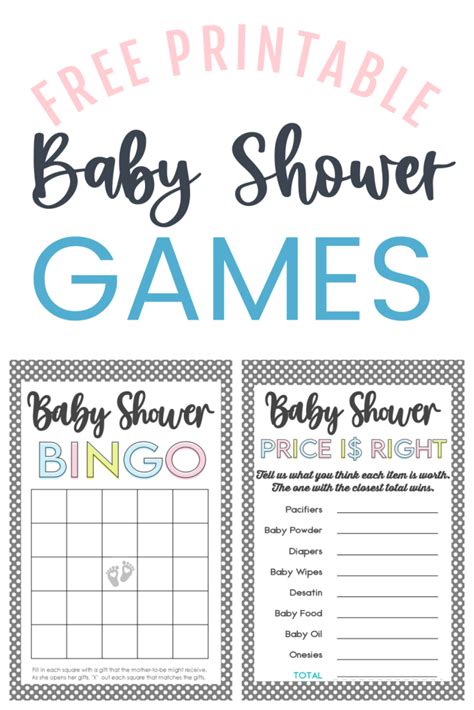 printable baby shower bingo printable templates  nora