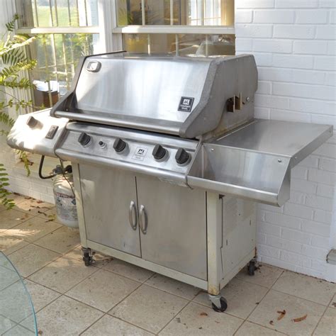 members mark stainless steel outdoor gas grill ebth
