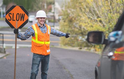 construction flagger training certification  safety