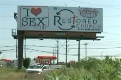 Church Proclaims God S Love Of Sex On Controversial Roadside Billboard