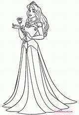 Coloring Aurora Pages Disney Princess Designg Info Sleeping Halloween Beauty sketch template