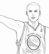 Warriors Steph Kyrie Irving Printable Galery Onlycoloringpages K5worksheets sketch template