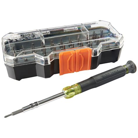precision screwdriver set  case  klein tools