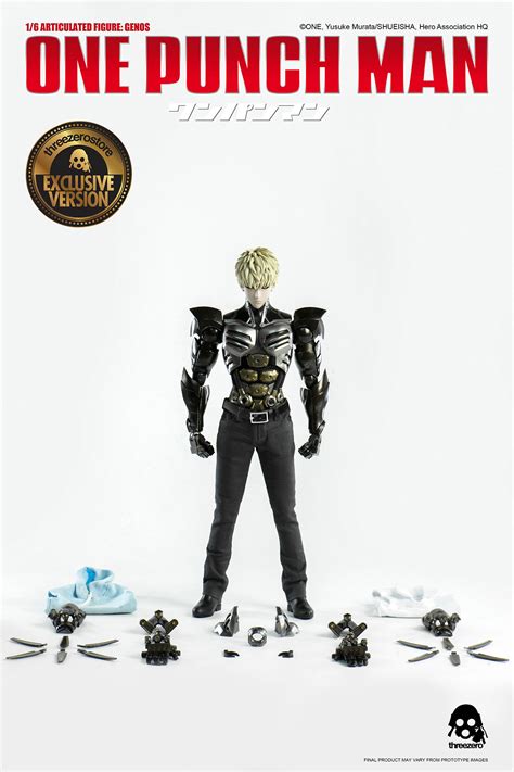 One Punch Man 1 6 Articulated Figure Genos Exclusive