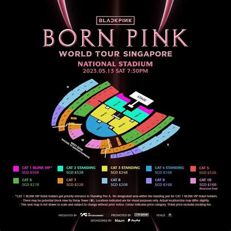 blackpink spore concert ticket prices revealed    mothershipsg news