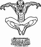 Coloring Spiderman Pages Suit Spider Spectacular Printable Man Getcolorings Print Color Getdrawings Source sketch template