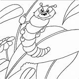 Caterpillar Coloring Pages Kids Printable Hungry Colouring Very Sheets Printables Clip Worms Template Library Popular Cute Comments Central sketch template