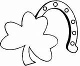 Horseshoe Template Printable Horse Shoe Clipart Clip Coloring Shamrock Use Resource Clipartbest Print Cliparts sketch template