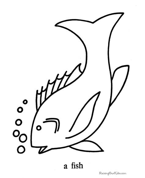 fish sheets  print  fish coloring page fish sheets coloring pages