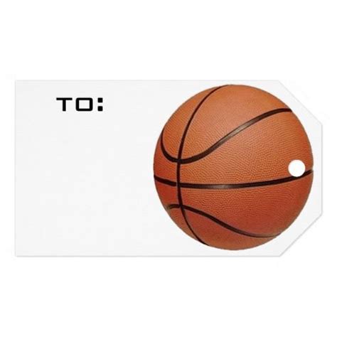 basketball design gift tag zazzlecom basketball design designed