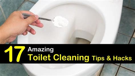 amazing ways  clean  toilet
