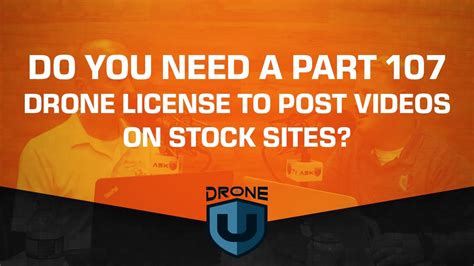 part  drone license  post   stock sites youtube