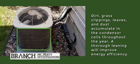 clean  air conditioning unit branch property investigations