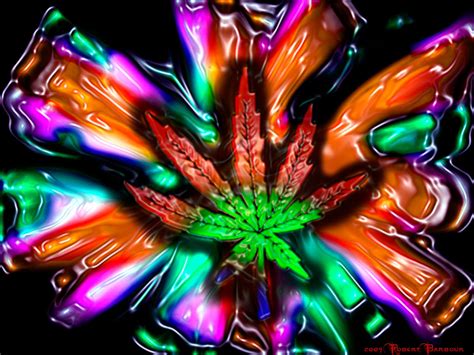 marijuana trippy wallpapers weedpad wallpapers