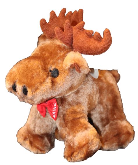plush maine moose stuffed dog toy