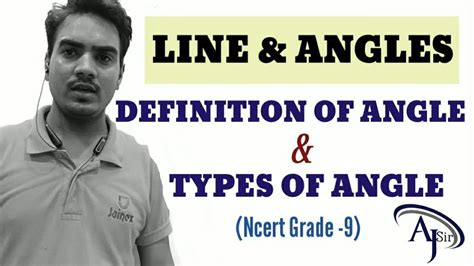 definition  angle  types  angles youtube