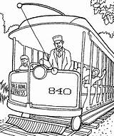 Vervoer Tram Ausmalbilder Verkehr Malvorlagen Trein Animaatjes Tramway Malvorlagen1001 Kleurplatenwereld Kleuren Flevoland sketch template