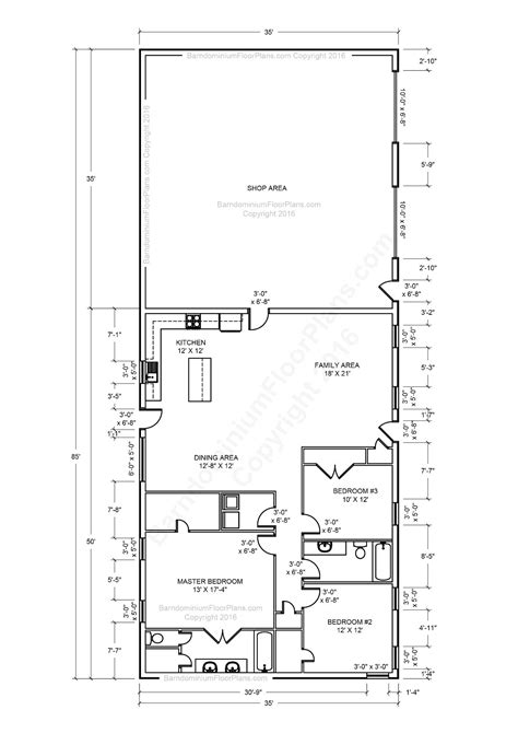pole barn floor plans  living quarters adinaporter