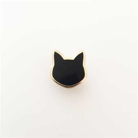 enamel kitty pins the red door gallery jewellery