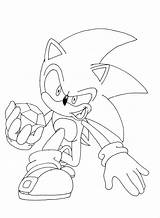 Sonic Pages Hedgehog Coloring Printable Getcolorings sketch template