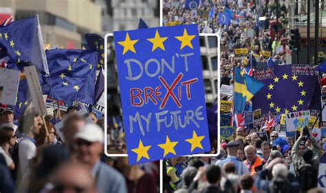 brexit news students demand peoples vote  final exit deal politics news expresscouk