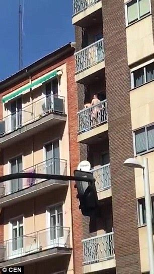 naked couple spotted having sex on balcony in salamanca daily mail online