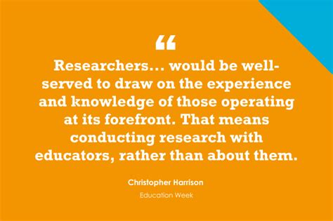 education researchers  learn  teachers opinion