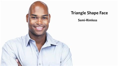 Frames For A Triangle Face Shape Male Youtube