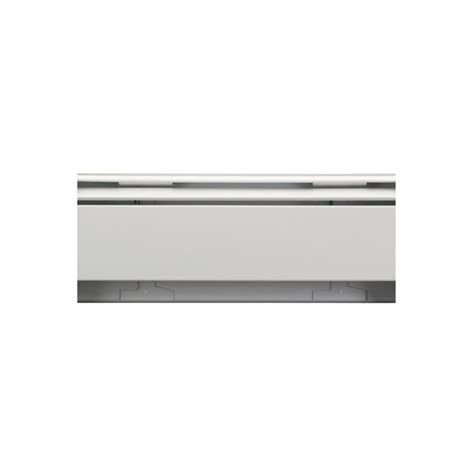 slantfin fineline  decor series  ft heating enclosure  baseboard  brite white