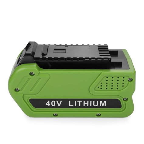 greenworks  ah battery replacement lithium battery   triple batteries