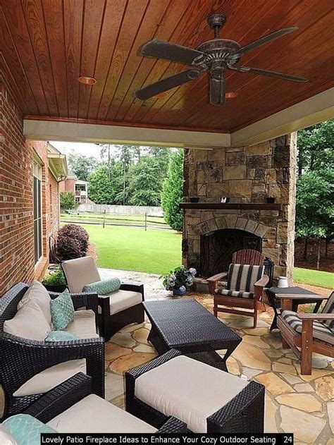 lovely patio fireplace ideas  enhance  cozy