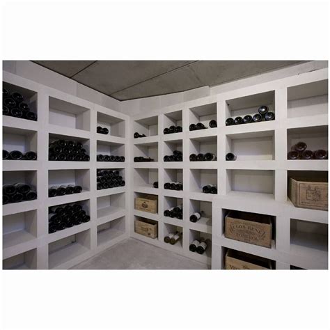wijnnis luxe witte beton op maat gemaakt wijnnissen in 2019 kelder interieur en