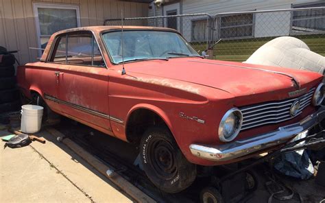 bf exclusive  plymouth valiant signet barn finds