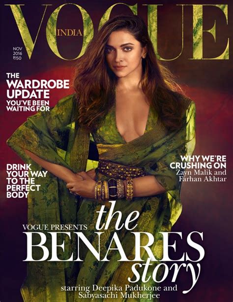 deepika padukone on vogue india magazine cover november 2016 issue