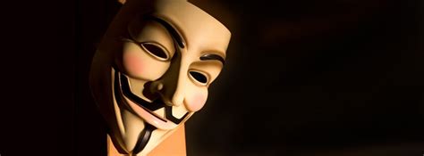 anonymous mask facebook cover photo