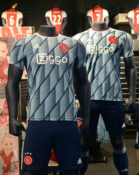 ajax  kit   adidas unveil blue alternate jersey  amsterdam outfit football
