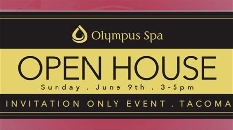 olympus spa tacoma open house event youtube