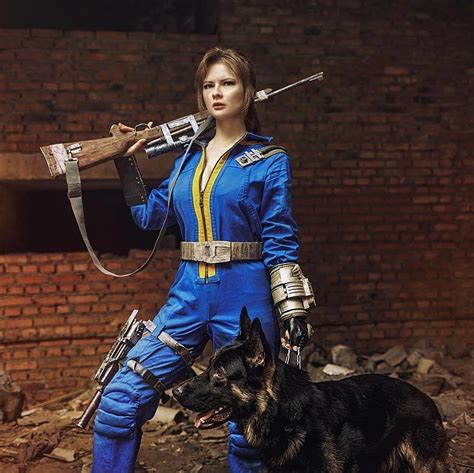 russian cosplay fallout by jannet incosplay