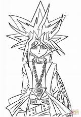 Yu Gi Oh Yugi Coloring Muto 5d Pages Printable Supercoloring Malvorlagen Anime Characters Manga sketch template