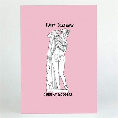 Funny Girlfriend Birthday Card By De Fraine Design London