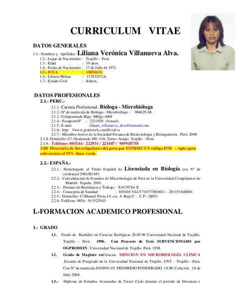 Ejemplo Curriculum Vitae Contador General Free Professional Resume