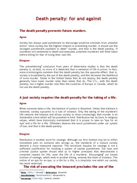 death penalty    summary capital punishment