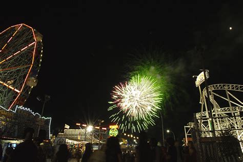 Fireworks At Coney Island Coney Island Brooklyn Ny Flickr