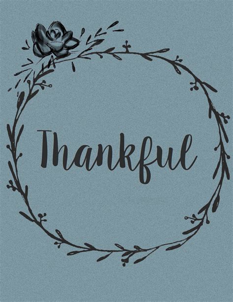 thankful printable thankful printable thankful printable pictures