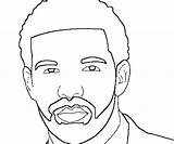Coloring Drake Rapper Pages Draw Outline Printable Kids Print Color Amazing Inside Template Rap Birijus sketch template